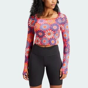 Farm Rio X Adidas Crop Top - medium, NWT